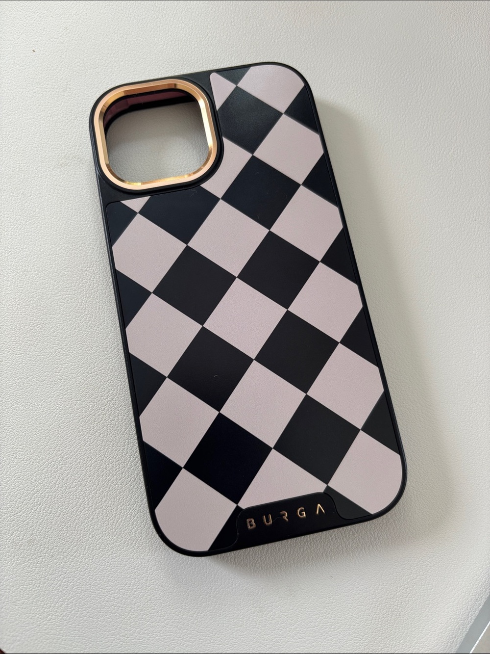 NWOT Burga Checkerboard iPhone 15 Case - MagSafe